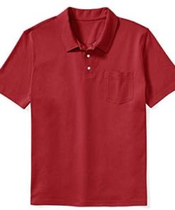 Amazon Essentials Men's Big & Tall Jersey Polo Shirt fit by DXL