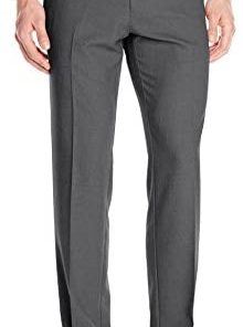 Kenneth Cole Reaction Men's Stretch Modern-Fit Flat-Front Pant